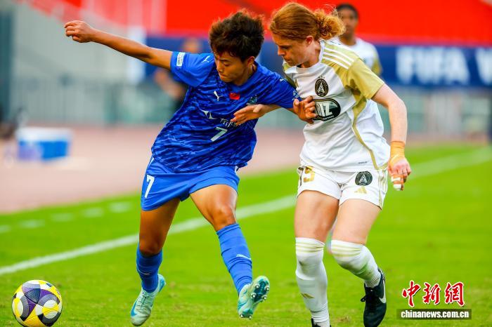 武汉车谷江大女足在国际足联首届女足冠军杯揭